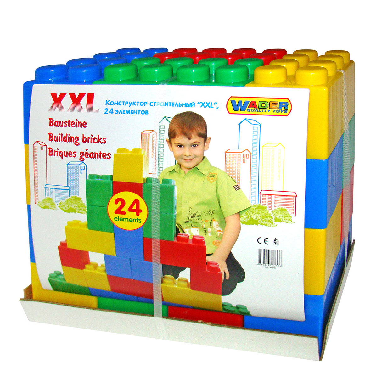 Cavallino Toys Cavallino Building blocks XXL, 24dlg.