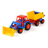 Cavallino toys cavallino basics tractor met shovel en trailer