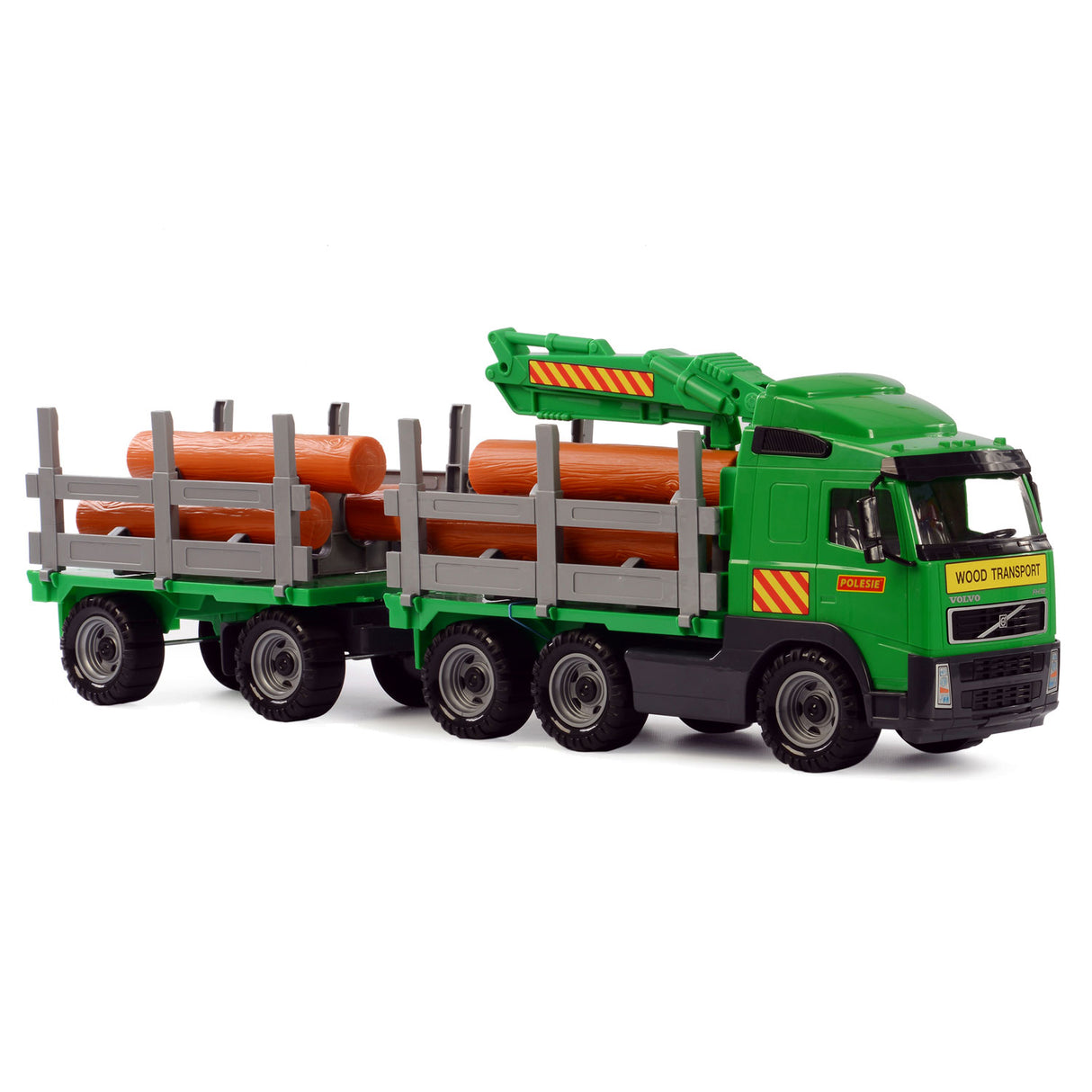 Cavallino Toys Cavallino Volvo Wood Transport Truck med trailer