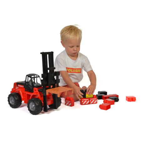 Mammoet toys mammoet vorkheftruck + stenen