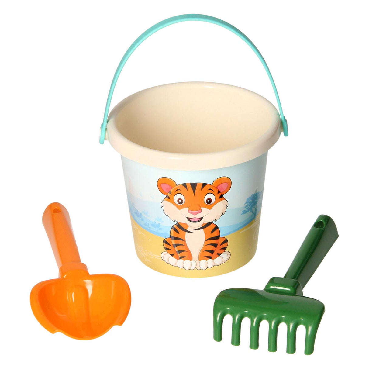 Cavallino Toys Cavallino Bucket Set Safari, 3dlg.