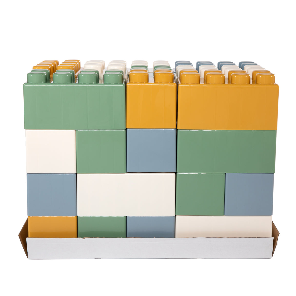 Cavallino Toys Blocs Blocs xxl Pastel Couleurs, 45dlg.