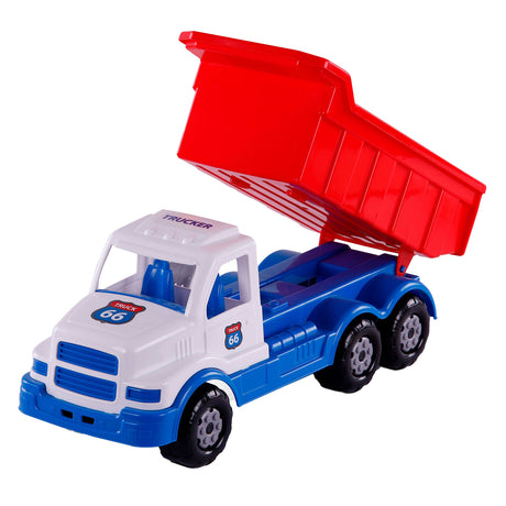 Cavallino toys cavallino xl torpedo kiepvrachtwagen, 46cm