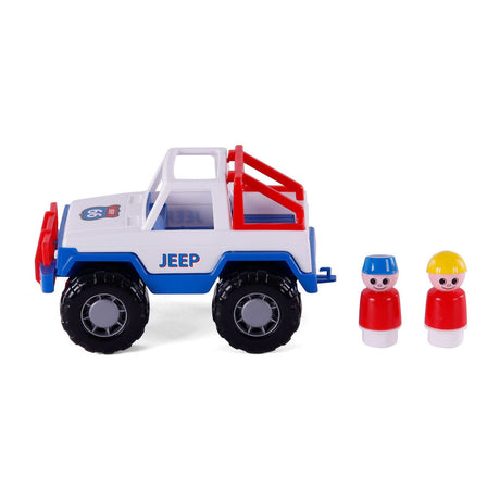 Cavallino toys cavallino jeep met 2 speelfiguren