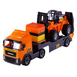 Cavallino Toys Cavallino truck with trailer and forklift truck, scale 1:16