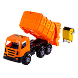 Cavallino Toys Cavallino XL garbage truck Orange, 42cm