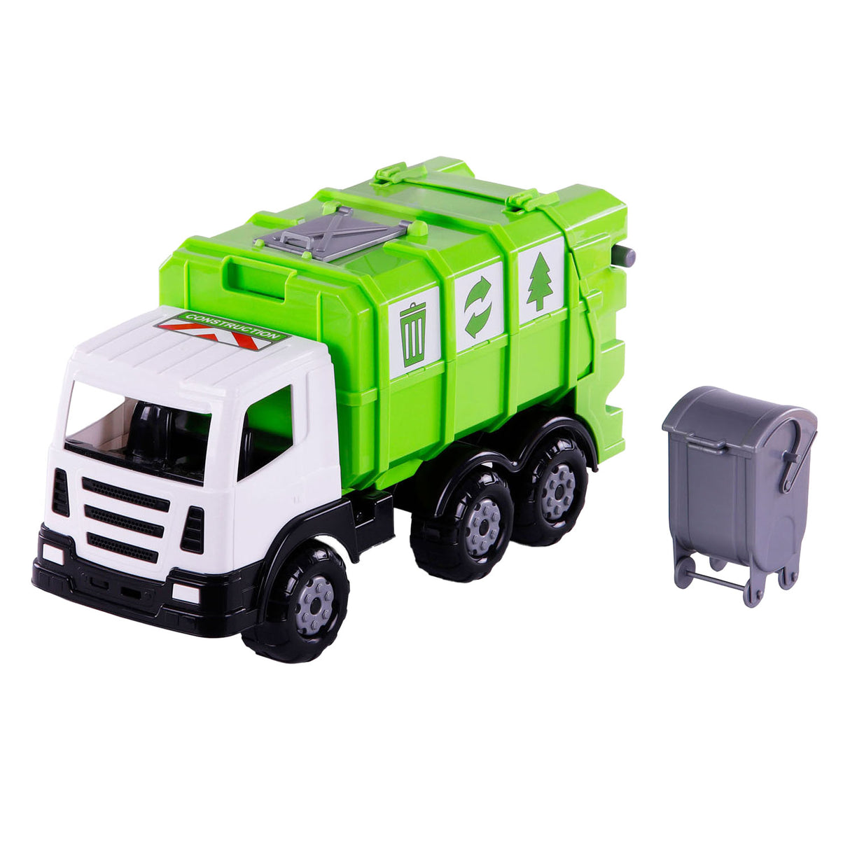 Cavallino Toys Cavallino XL garbage truck Green, 42cm