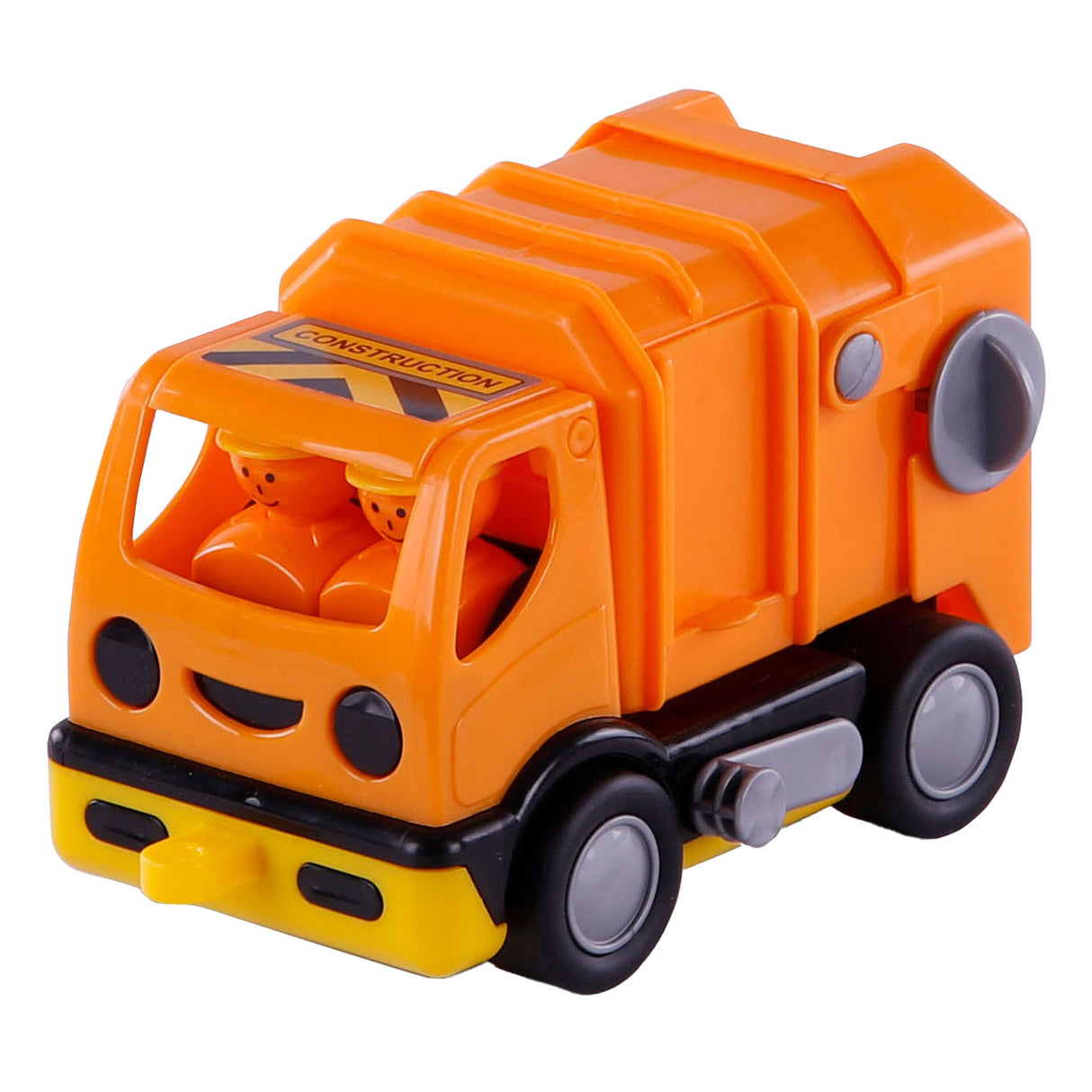 Cavallino Toys Cavallino mon premier camion à ordures Oranje, 19cm