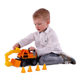 Cavallino Toys Excavator Grip z gumijastimi pnevmatikami, 29 cm