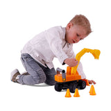 Cavallino Toys Excavator Grip z gumijastimi pnevmatikami, 29 cm