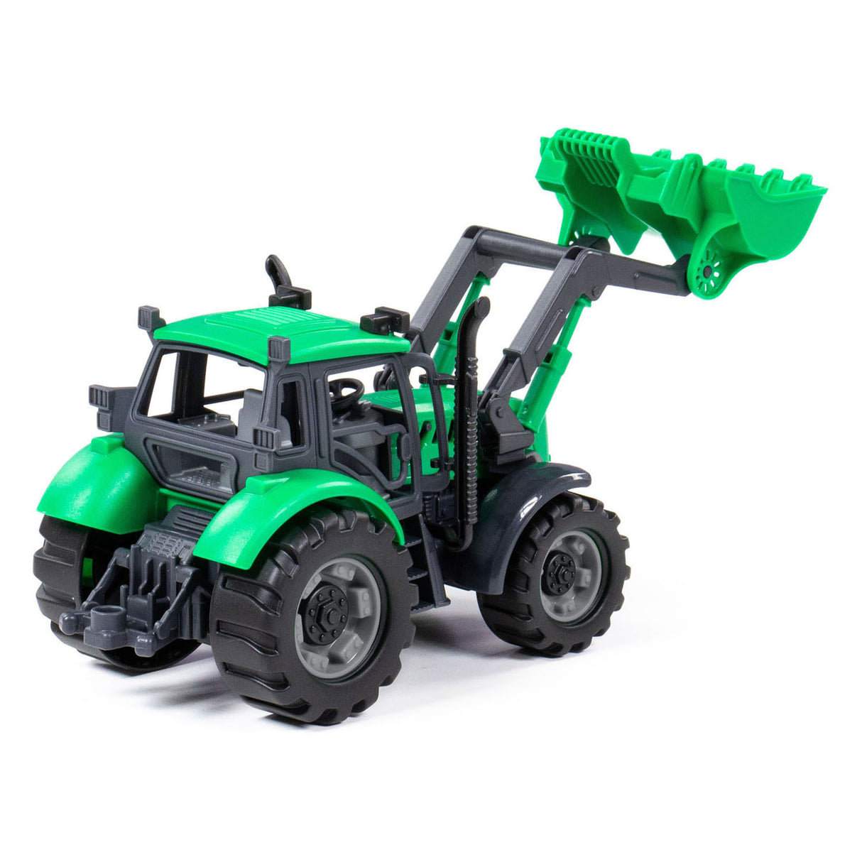 Traktor Cavallino Cavallino s lopatou zelenou, měřítko 1:32