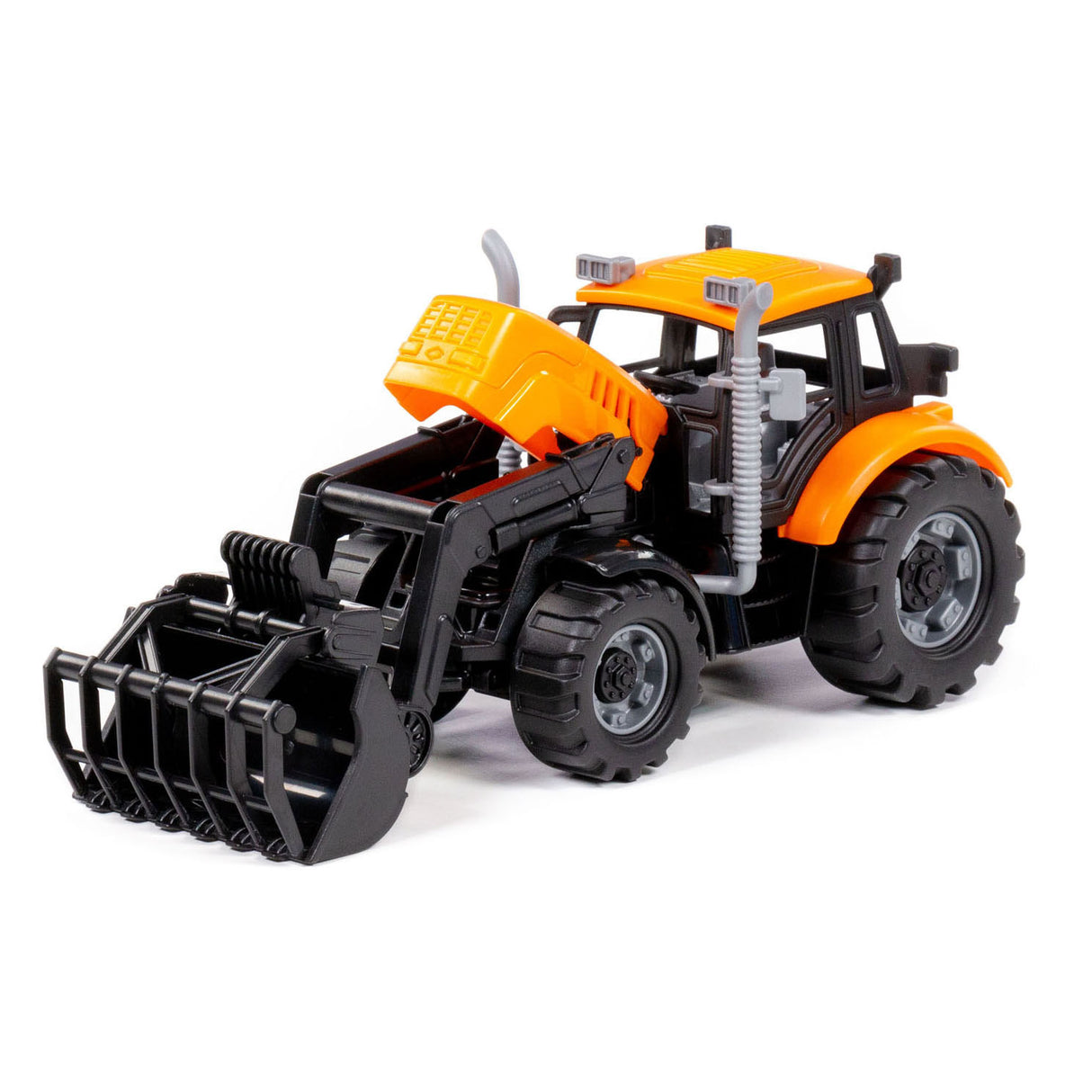 Traktor Cavallino Cavallino s nabíječkou žlutou, měřítko 1:32