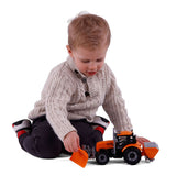 Cavallino Toys Cavallino -traktor med snøplog gul, skala 1:32