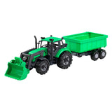 Cavallino Toys Cavallino Traktor mit Ladegerät und Versorgung Foltergrün, Skala 1:32