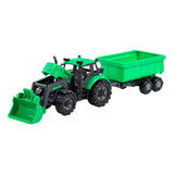 Cavallino Toys Cavallino -traktor med lader og leverer torturgrønn, skala 1:32