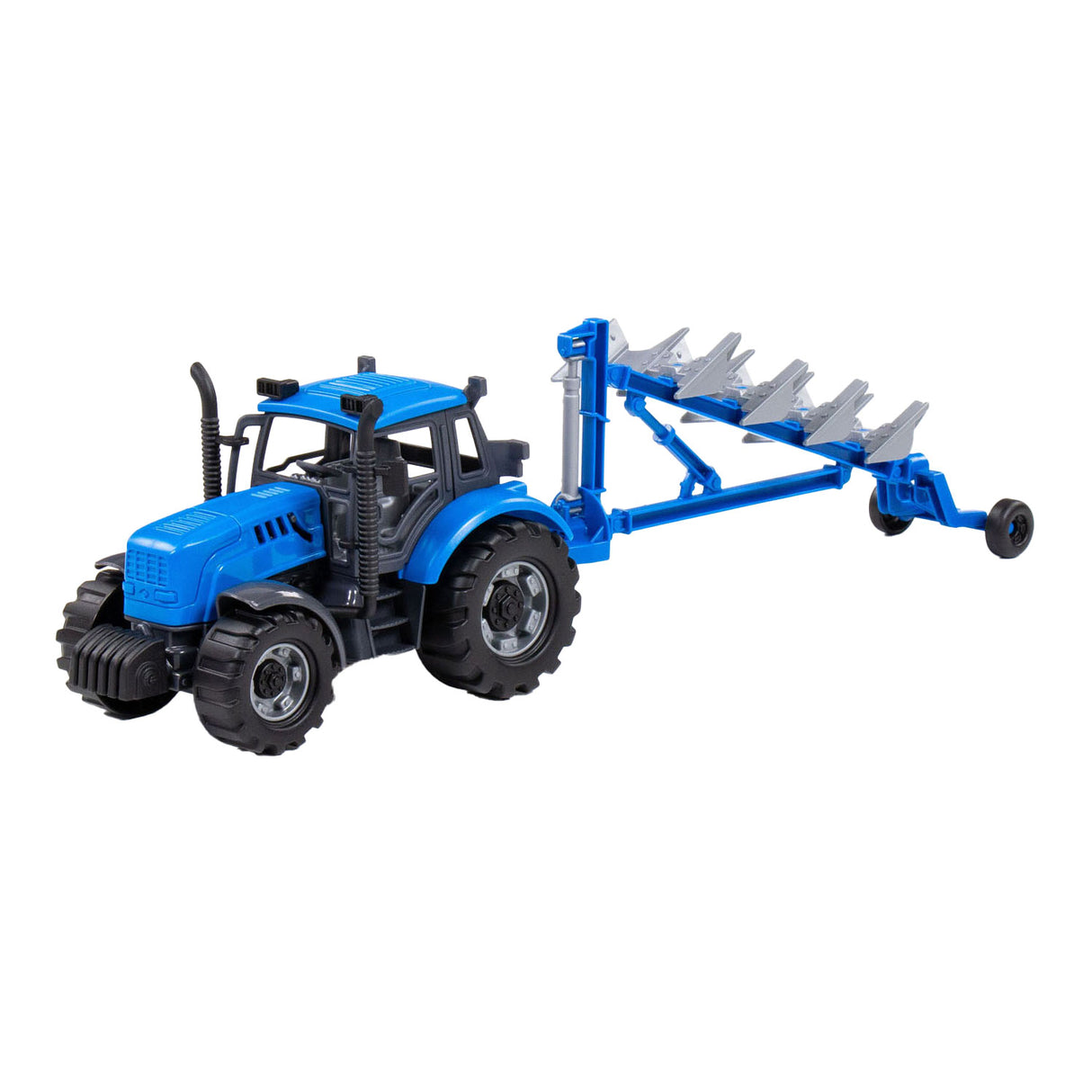 Cavallino Toys Tractor Cavallino con Team Blue, Escala 1:32