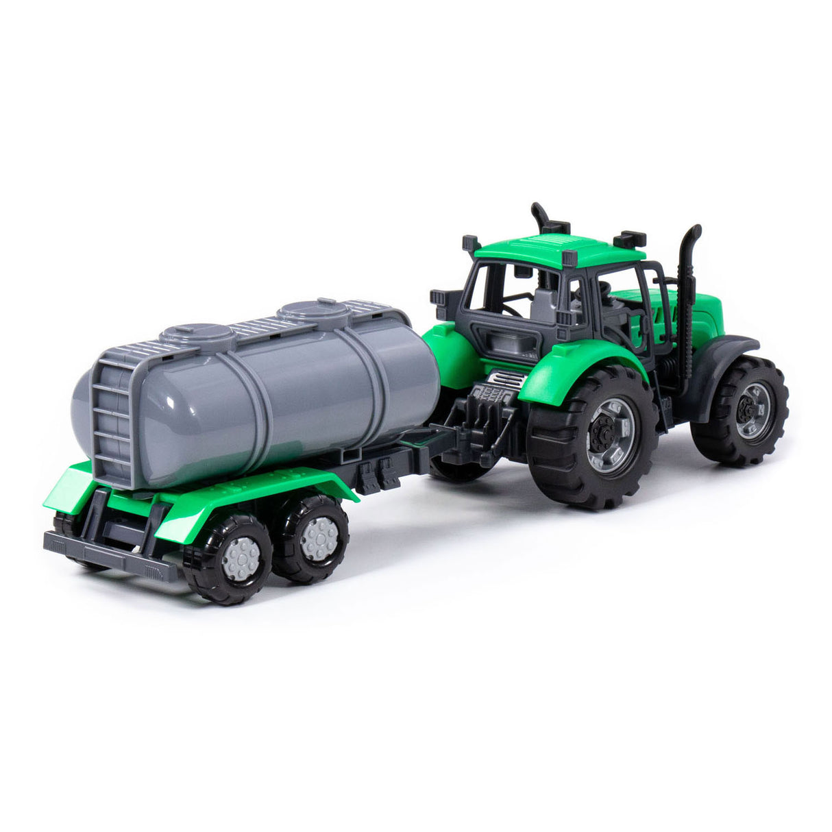 Cavallino Toys Cavallino tractor with tanker green, scale 1:32