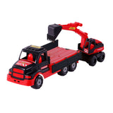 Cavallino toys cavallino mammoet torpedo vrachtwagen met graafmachine, 44,5cm