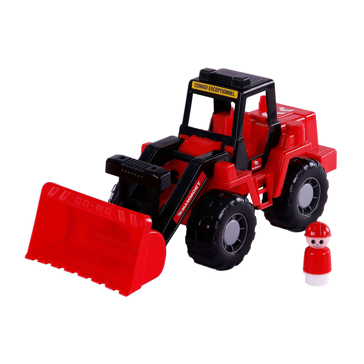 Excavatrice Cavallino Toys Cavallino Mammoet avec figure de jeu, 42,5 cm