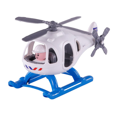Cavallino politiehelikopter met speelfiguur, 29,5cm