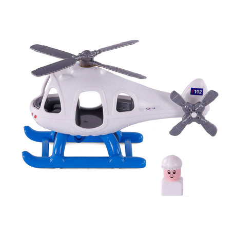 Cavallino Toys Cavallino Police helicopter with play figure, 29.5 cm