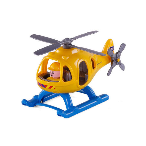 Cavallinino Spillsaachen Cavallinino Ambulanz Helikopter mat Spillfigur, 29.5 cm