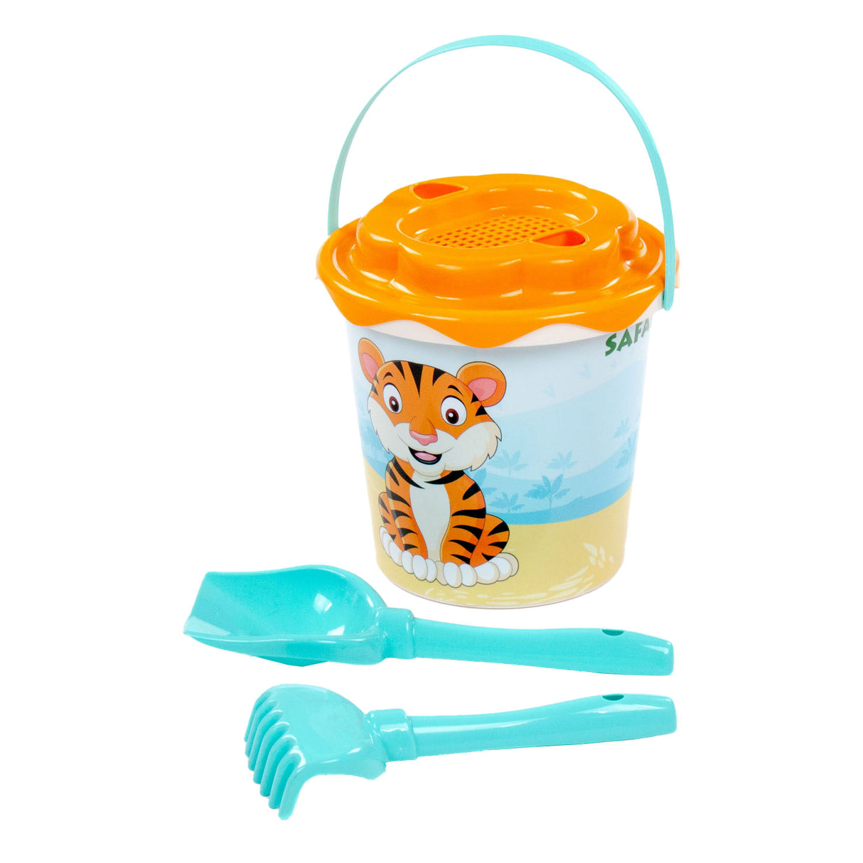 Cavallino Toys Cavallino XL Bucket Set Blau, 4dlg.