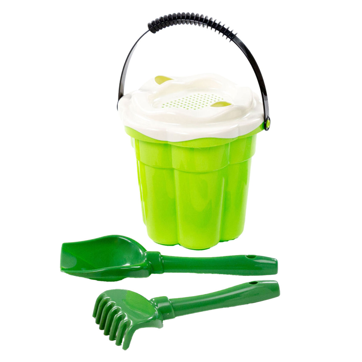 Toys Cavallino Toys Cavallino Classic Bucket Set Green, 4DLG.