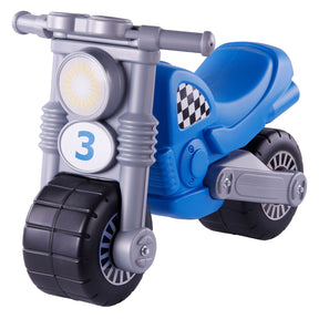 Cavallino motor blauw loopfiets