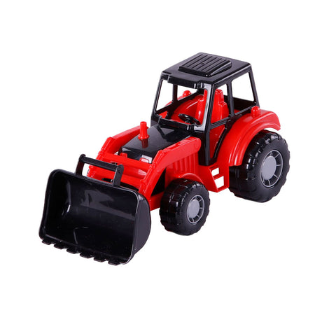 Cavallino junior graafmachine tractor rood