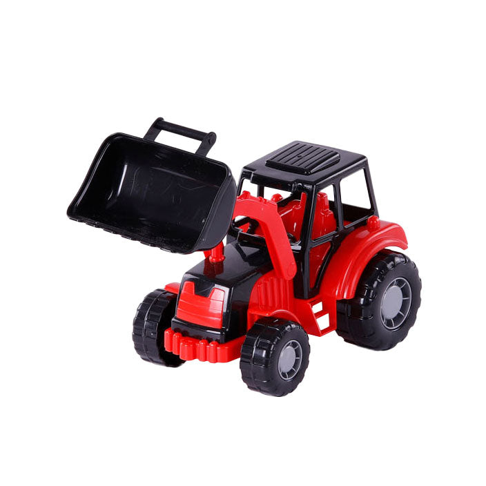 Cavallino Toys Cavallino Junior Kacavator ciągnik czerwony