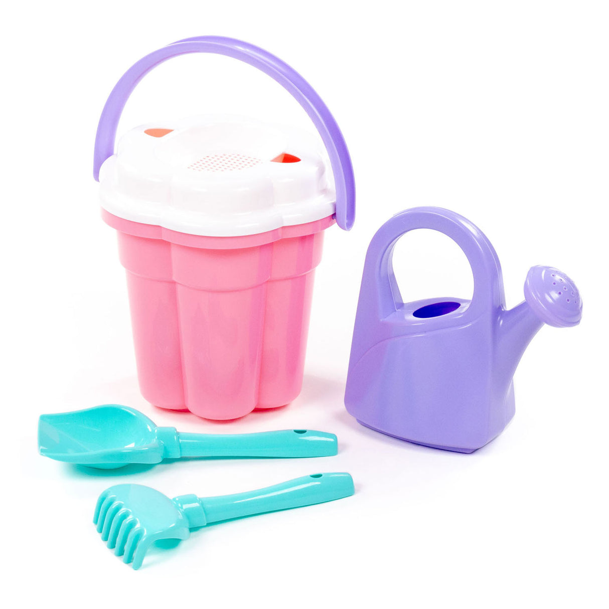 Cavallino Toys Cavallino XL Classic Bucket Set Pink, 5dlg.