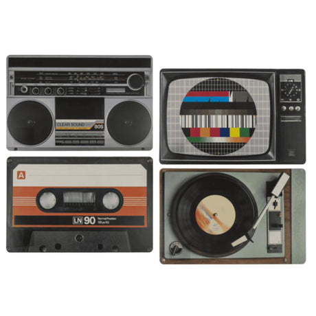Ootb placemat hi-fi elementen 44x29cm 4 ass.