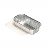 Papstar aluschalen 1ltr met deksel10st