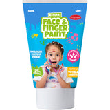 Boti Natural Face Fingerpaint Tube - blu e rosa, 2x65ml