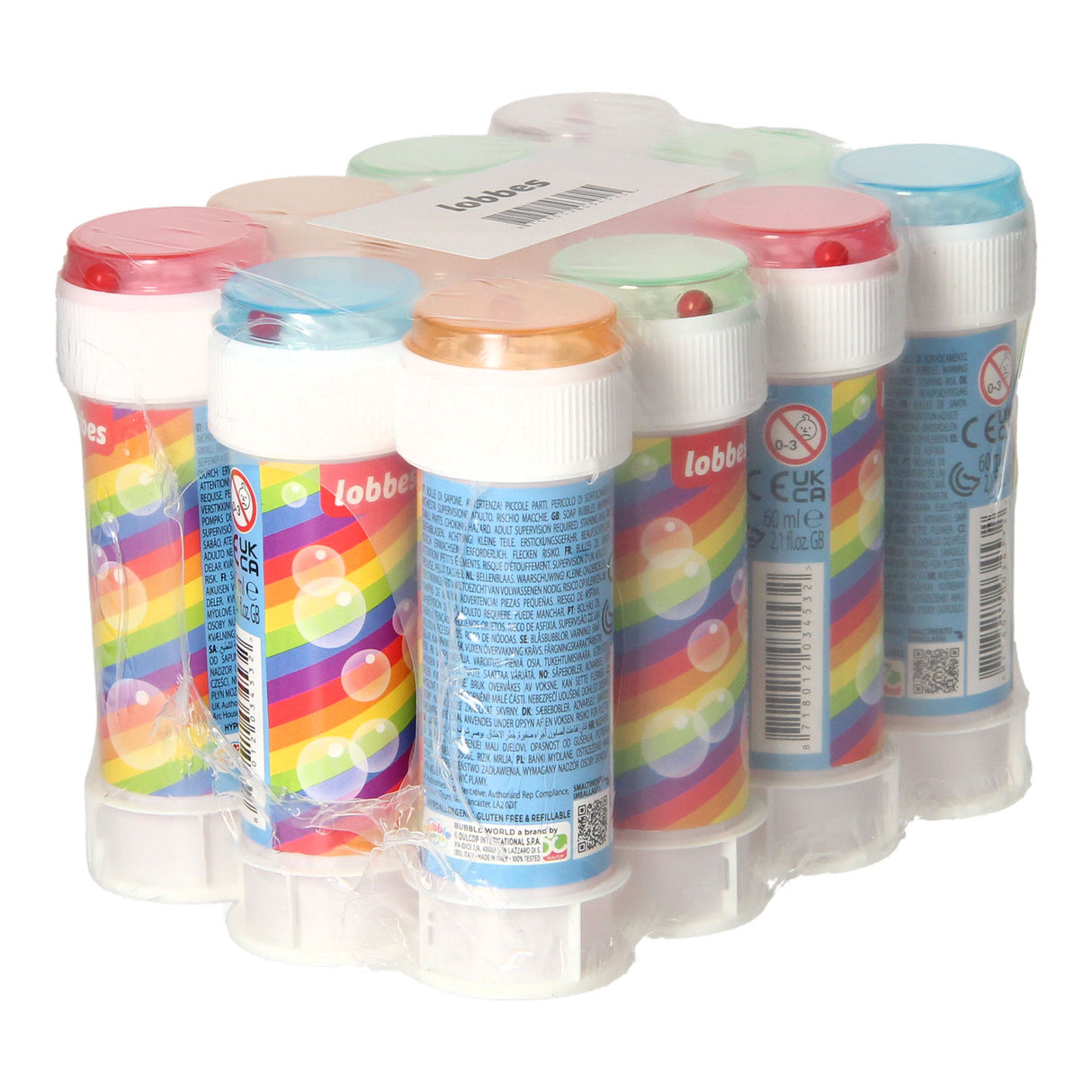 Lobbes Bubble Blowing Lobbes, 12x60ml.