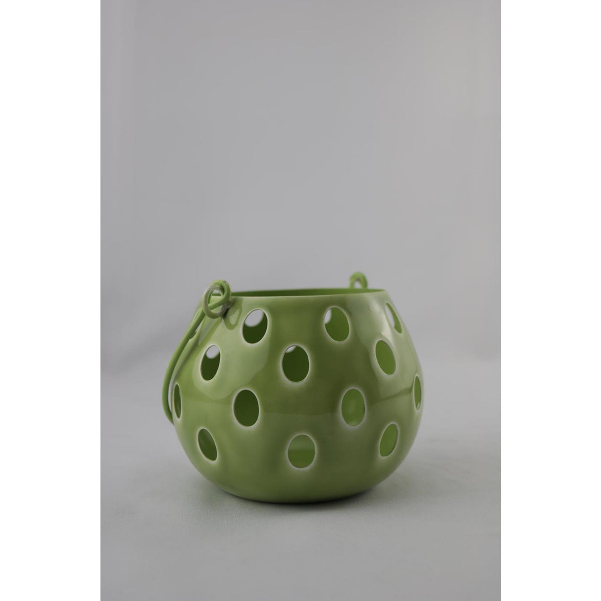 Mansion atmosphere loiret lantaarn m groen 13x13x10cm