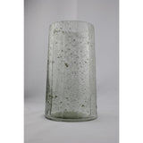 Mansion atmosphere vaas bubbel glas 16x16x27cm