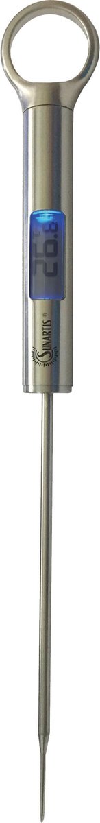 Sunartis digitale thermometer - rvs