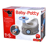 Big Baby Potty Plaspot med Send Gray