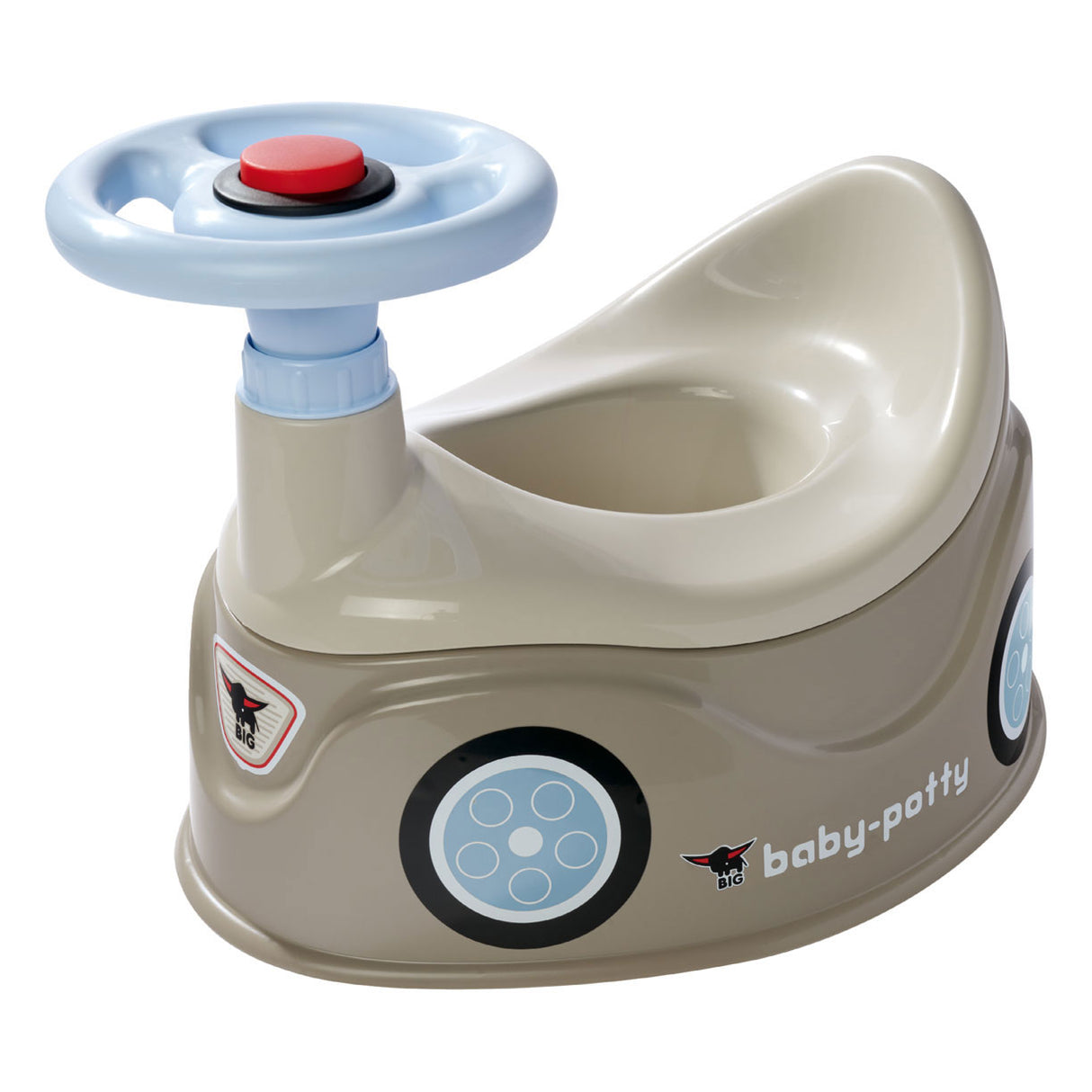 Big Baby Potty Plaspot med Send Gray