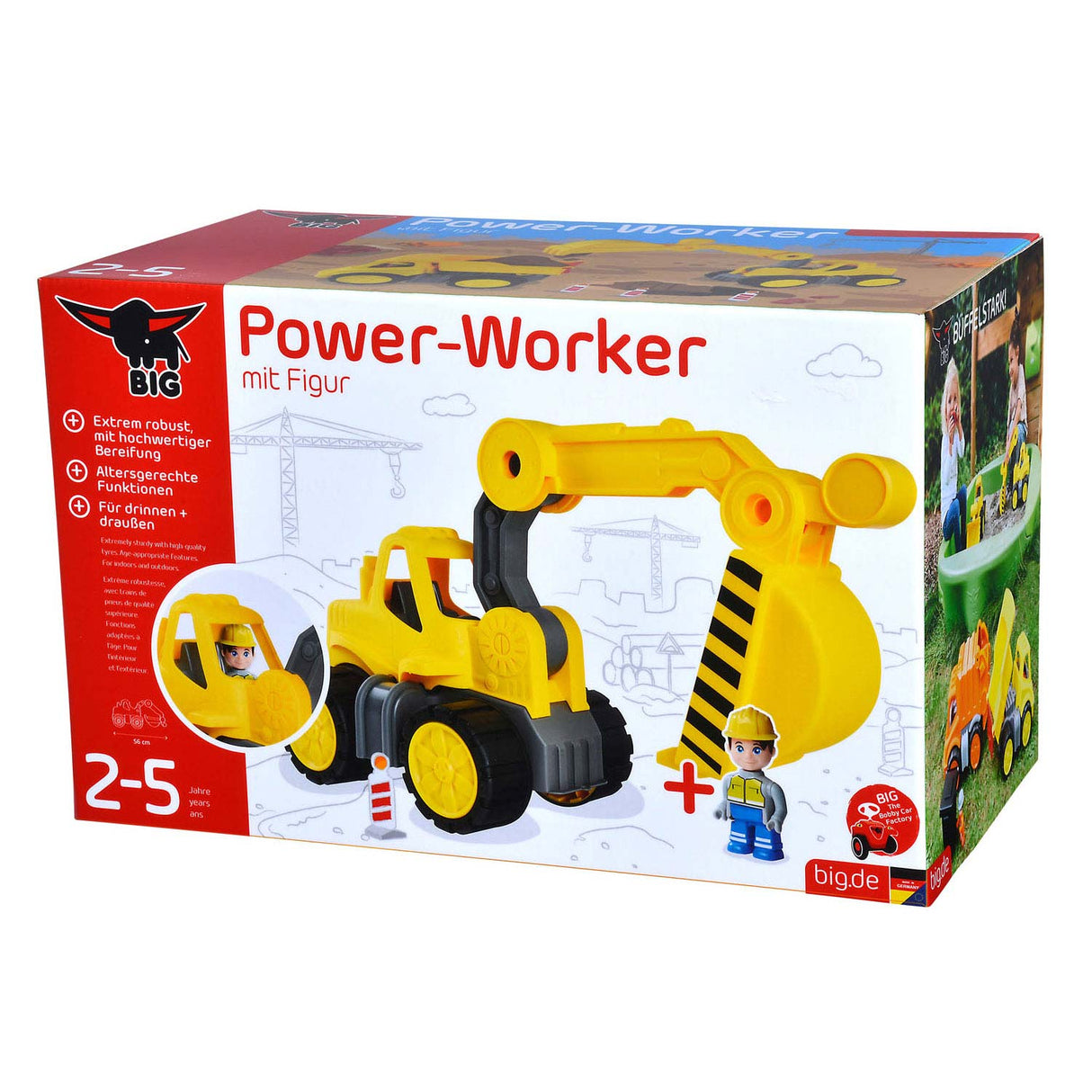 Big Power Worker Midi Bagger mit Figur