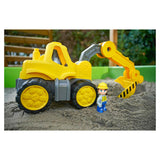 Big Power Worker Midi Excavator con figura