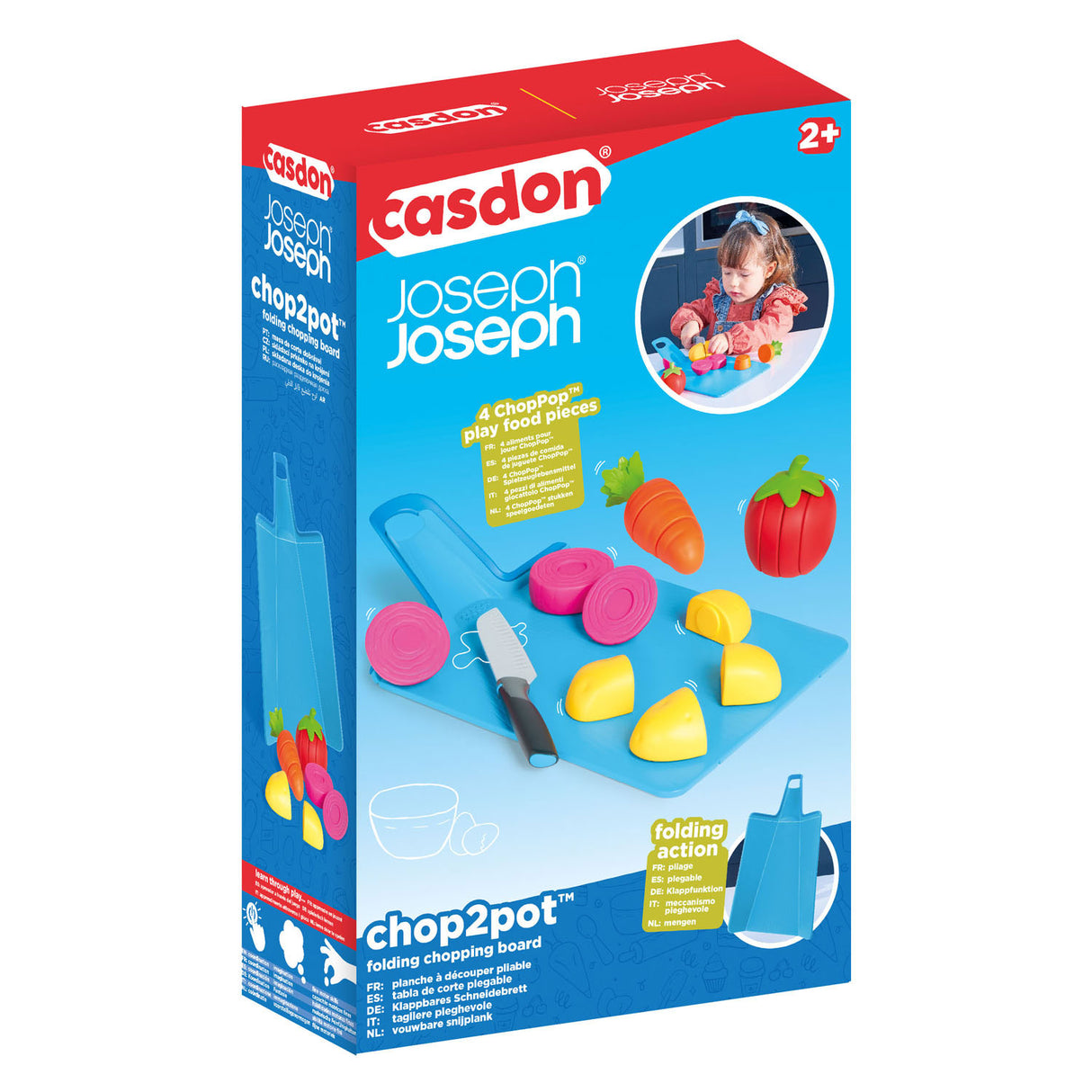 Casdon Casdon Joseph Josheph Chop2pot igrače za igrače, 16dlg.