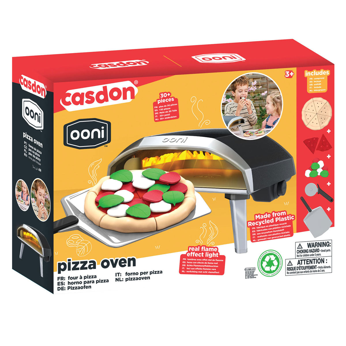 Casdon Casdon Ooni Toys Pizza Oven Play Set