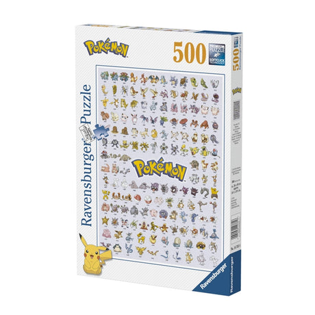 Ravensburger puzzel pokã©mon - legpuzzel - 500 stukjes