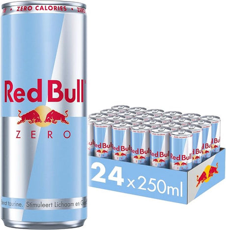 Red bull - energiedrank zero - 24-pack - 24 x 250 ml
