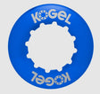 Kogel lockring centerlock compatibel rotor lockring internal blauw