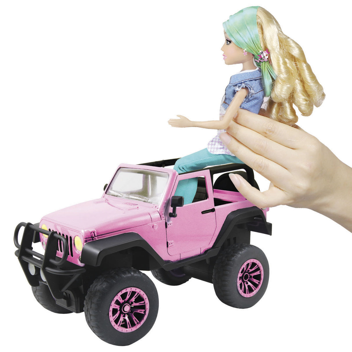 Dickie RC Jeep Wrangler rose