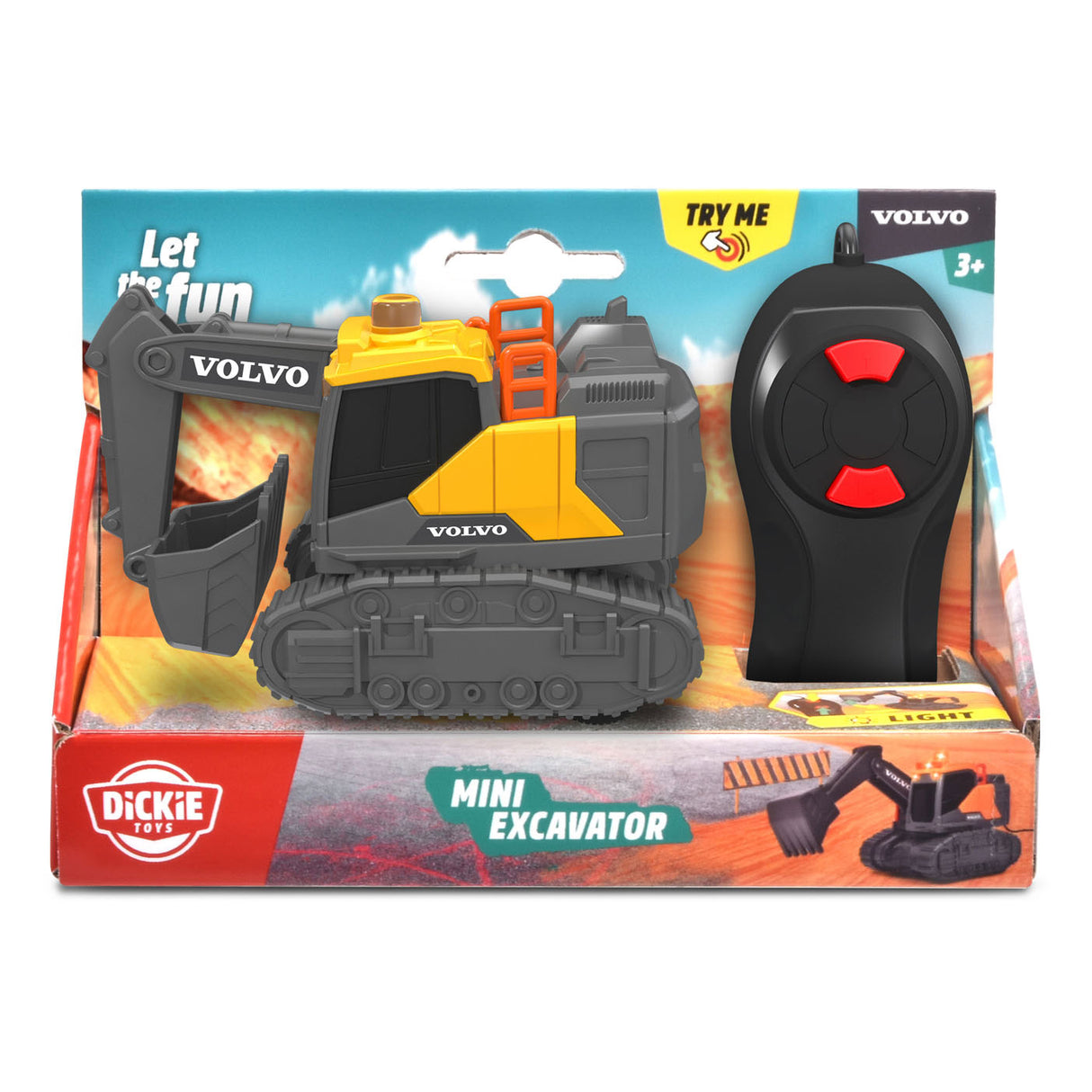 Dickie RC Bestuubare Excavator Mini excavatrice